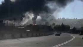 Serangan Drone Ukraina Picu Kebakaran Besar Kilang Minyak Rusia