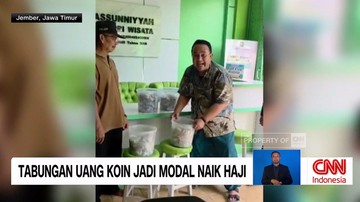 VIDEO: Tabungan Uang Koin Jadi Modal Naik Haji