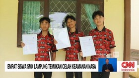 VIDEO: Empat Siswa SMK Lampung Temukan Celah Keamanan NASA