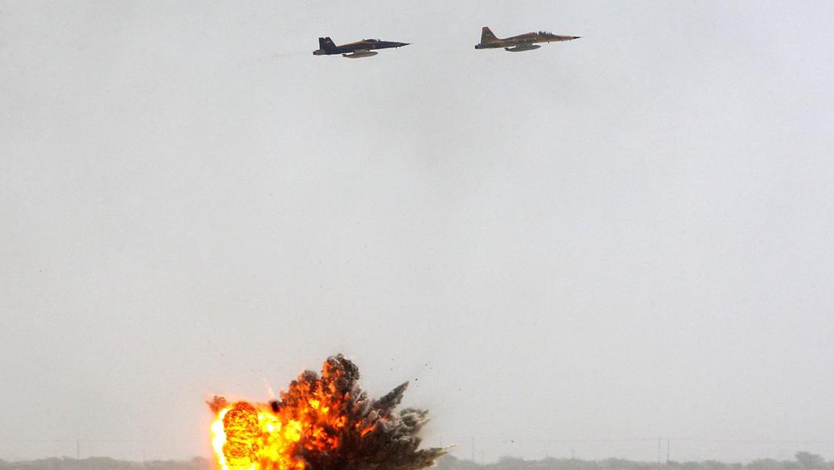 Hanggar Jet Tempur F-35 As Di Yordania Hancur Ditembak Rudal Iran