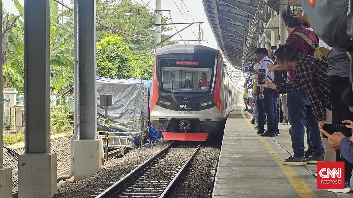 Kai Mulai Uji Coba Krl Melintas Stasiun Bekasi Timur
