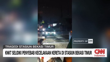 VIDEO: KNKT Selidiki Penyebab Kecelakaan Kereta
