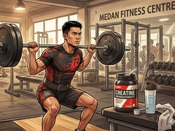 Creatine Jadi Suplemen Andalan di Dunia Fitness, Tingkatkan Massa-Kekuatan Otot