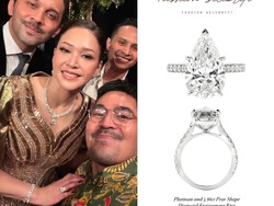 Harga Cincin Berlian Raksasa Maia Estianty di Nikahan El, Bikin Takjub
