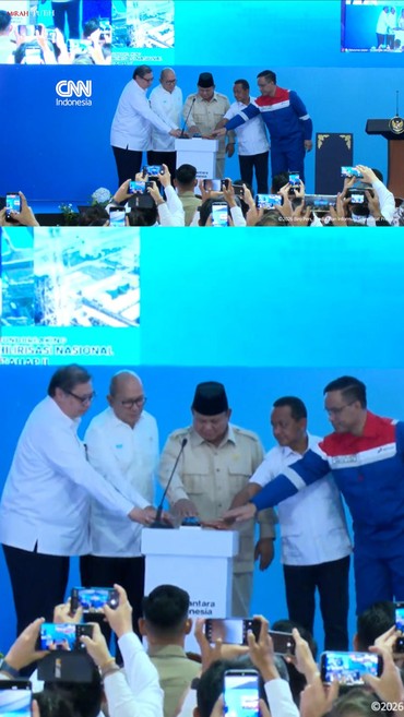 Momen Prabowo Resmikan 13 Proyek Hilirisasi, Total Investasi Rp116 T