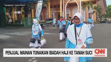 VIDEO: Penjual Mainan dan Pembuat Tempe Tunaikan Berangkat Ibadah Haji