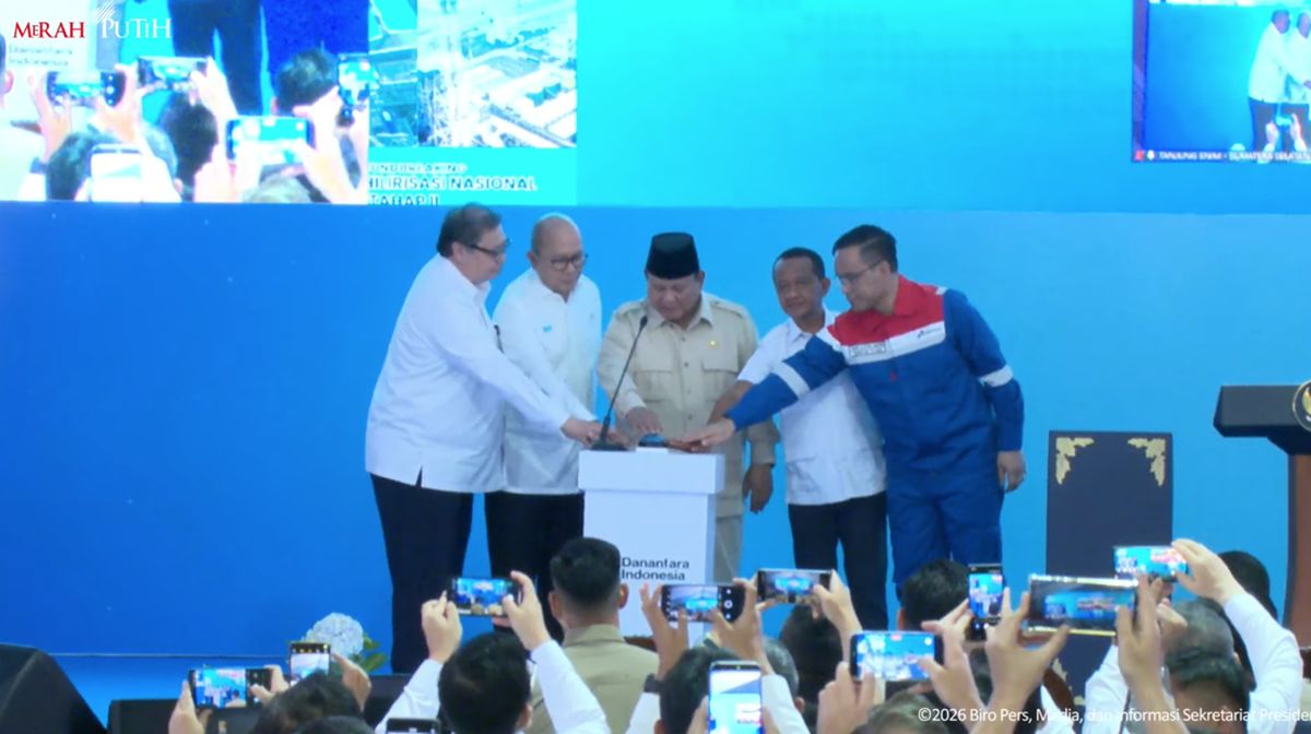 Prabowo Resmikan 13 Proyek Hilirisasi, Total Investasi Rp116 T
