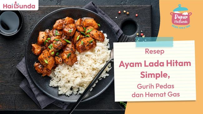 Resep Ayam Lada Hitam Simple, Gurih Pedas Dan Hemat Gas