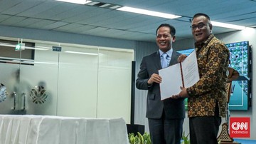 FOTO: Serah Terima Jabatan Menteri LH dari Hanif ke Jumhur Hidayat