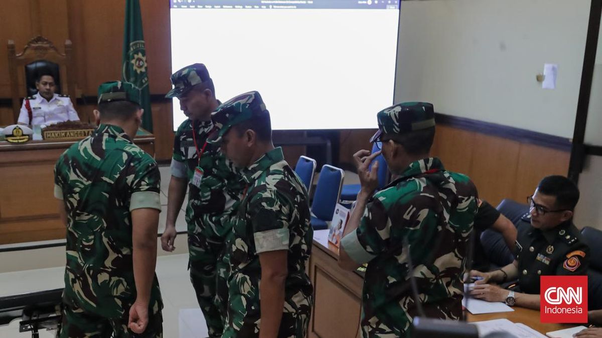 2 Anggota BAIS Penyiram Andrie Yunus Pamer Kena Luka Bakar di Sidang