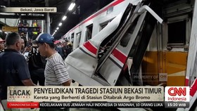 VIDEO: Penyebab Kecelakaan Kereta di Bekasi Timur Masih Diselidiki