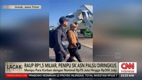 VIDEO: Penipu Rekrutmen ASN Palsu Raup Rp1,5 Miliar Berhasil Ditangkap