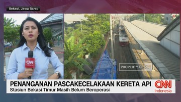 VIDEO: Update Penanganan Pascakecelakaan Kereta Api