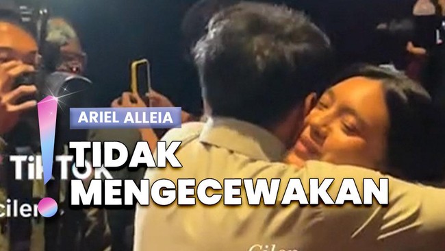 Video: Reaksi Alleia Nonton Ariel NOAH di 'Dilan ITB 1997'