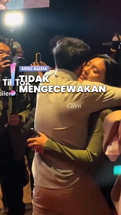 Video: Reaksi Alleia Nonton Ariel NOAH di 'Dilan ITB 1997'