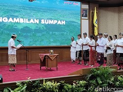 Bupati Badung Lantik 12 Pejabat, Minta Segera Atasi Macet hingga Sampah