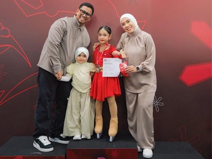 Keren! 7 Potret Anak Artis Jago Olahraga dari Berkuda hingga Ice Skating, Sering Ikut Kompetisi