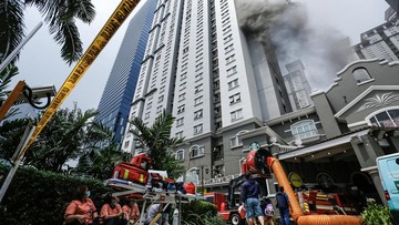 Polisi Ungkap Penyebab Kebakaran Apartemen Mediterania Jakbar