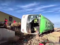Video Bus Terguling di Tol Bolivia, 9 Orang Tewas dan 22 Luka-luka