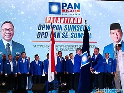 Zulkifli Hasan Lantik Pengurus DPW dan DPP PAN Sumsel, Ini Daftarnya