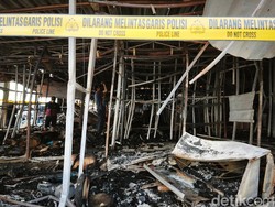 Ratusan Kios di Pasar Kanjengan Semarang Ludes Terbakar, Kerugian Rp 3,5 M