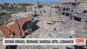 VIDEO: Zionis Israel Serang Warga Sipil Lebanon