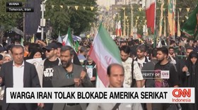 VIDEO: Ribuan Warga Iran Turun ke Jalan, Tuntut AS dan Israel Pergi