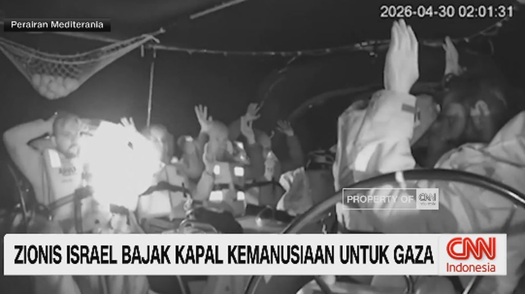 VIDEO: Armada Kemanusiaan Dibajak, Aktivis Ditodong Senjata
