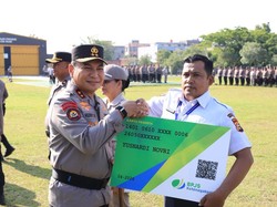 268 P3K dan THL Polda Riau Kini Terlindungi BPJS, Kapolda Tekankan Keadilan