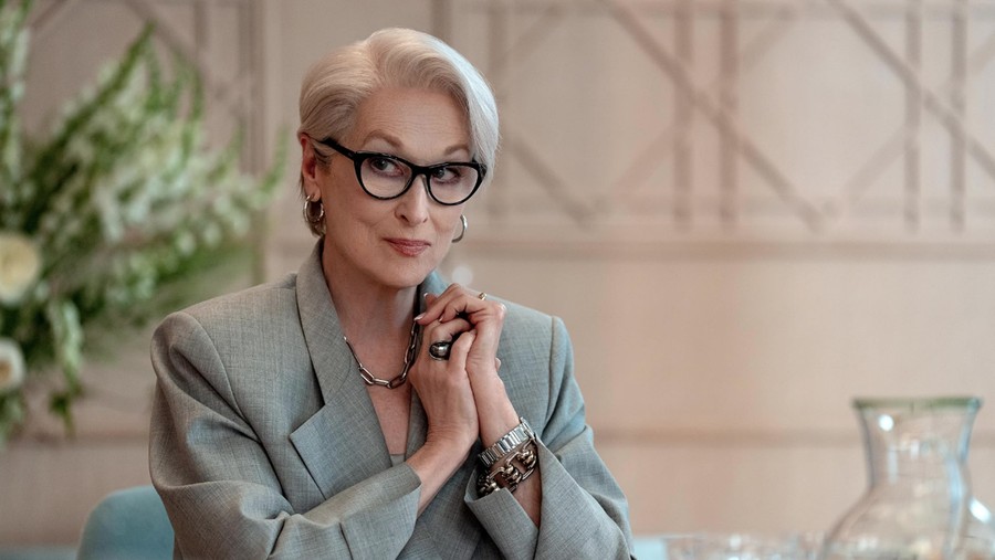 Meryl Streep dalam film The Devil Wears Prada 2 &lpar;2026&rpar;