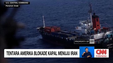 VIDEO: Tentara Amerika Serikat Masih Blokade Kapal Menuju Iran