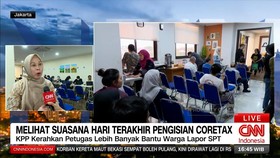 VIDEO: Hari Terakhir Pengisian Coretax, Kantor Pajak Dipantau Ramai