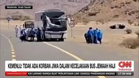 VIDEO: Kemenlu: Tak Ada Korban Jiwa dalam Kecelakaan Bus Jemaah Haji