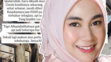 Gosip Terkini Selebriti Insertlive : Video: Rumah Dilahap Si Jago Merah, Anisa Rahma Bersyukur Masih Selamat