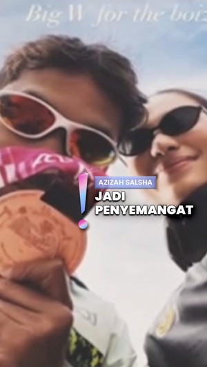 Video: Support System, Momen Azizah Salsha Temani Nadif Marathon di London