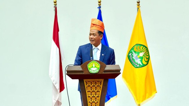 Wamenko Pangan Paparkan Kebijakan Prioritas Pangan di Universitas Riau