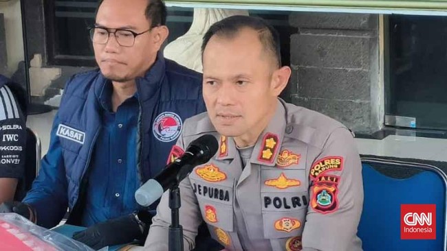 Kapolres Badung mengatakan dua polantas berpangkat aiptu yang rekamannya viral diduga 'nyaris' melakukan punglik terhadap WNA diperiksa paminal propam.
