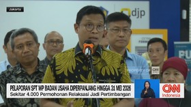 VIDEO: Pelaporan SPT WP Badan Usaha Diperpanjang Hingga 31 Mei 2026