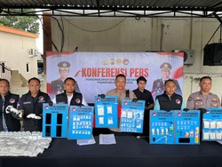 Narkoba Senilai Rp 1,16 M Disita dari 57 Pengedar di Mojokerto