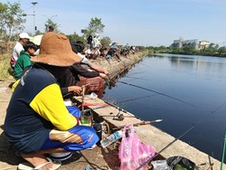 May Day 2026, Polres Serang Ajak Buruh Lomba Mancing