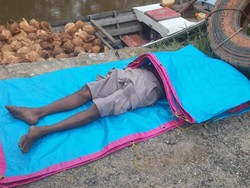 Warga Banjarmasin Geger, Temukan Pria Meninggal di Atas Kelotok