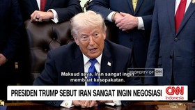 VIDEO: Presiden Trump Sebut Iran Sangat Ingin Negosiasi
