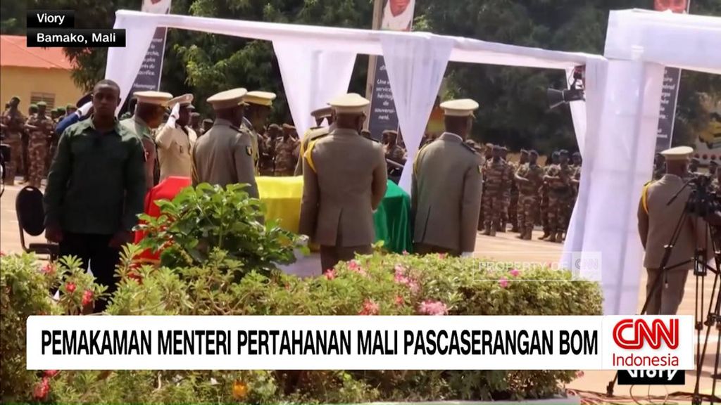 VIDEO: Mali Gelar Pemakaman Kenegaraan untuk Menteri Pertahanan