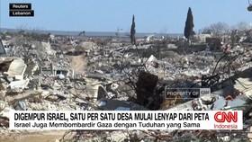 VIDEO: Serangan Israel Hapus Desa-Desa di Lebanon Selatan dari Peta