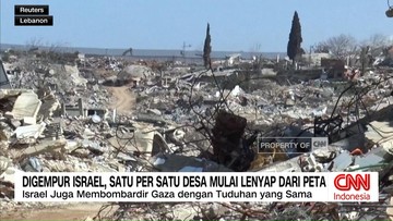 VIDEO: Serangan Israel Hapus Desa-Desa di Lebanon Selatan dari Peta
