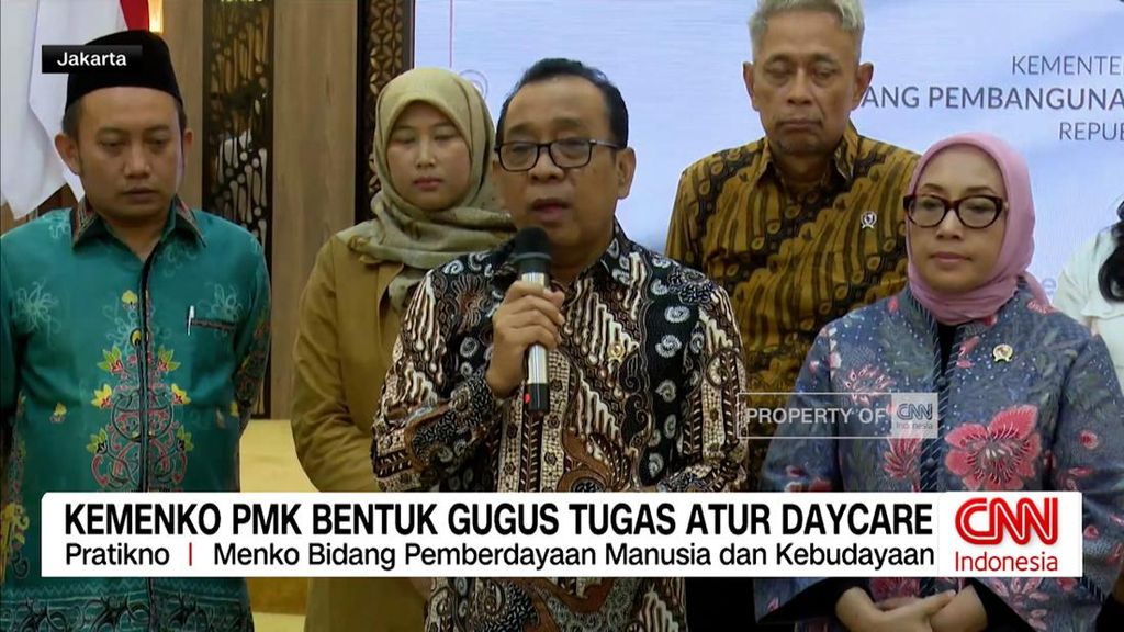VIDEO: Kemenko PMK Bentuk Gugus Tugas Atur Daycare