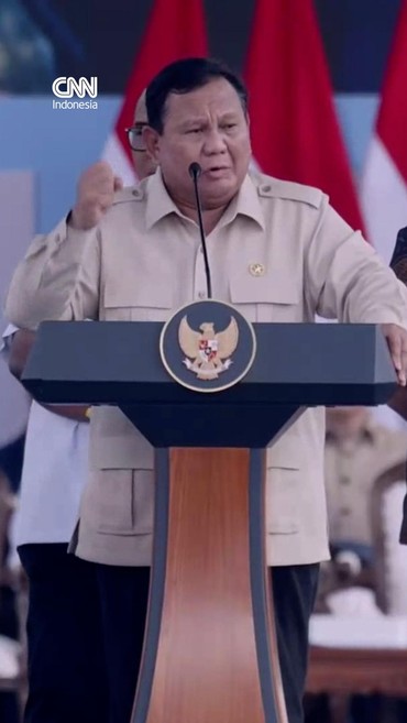 Prabowo Berapi-api Pidato soal Perjuangan di Hari Buruh