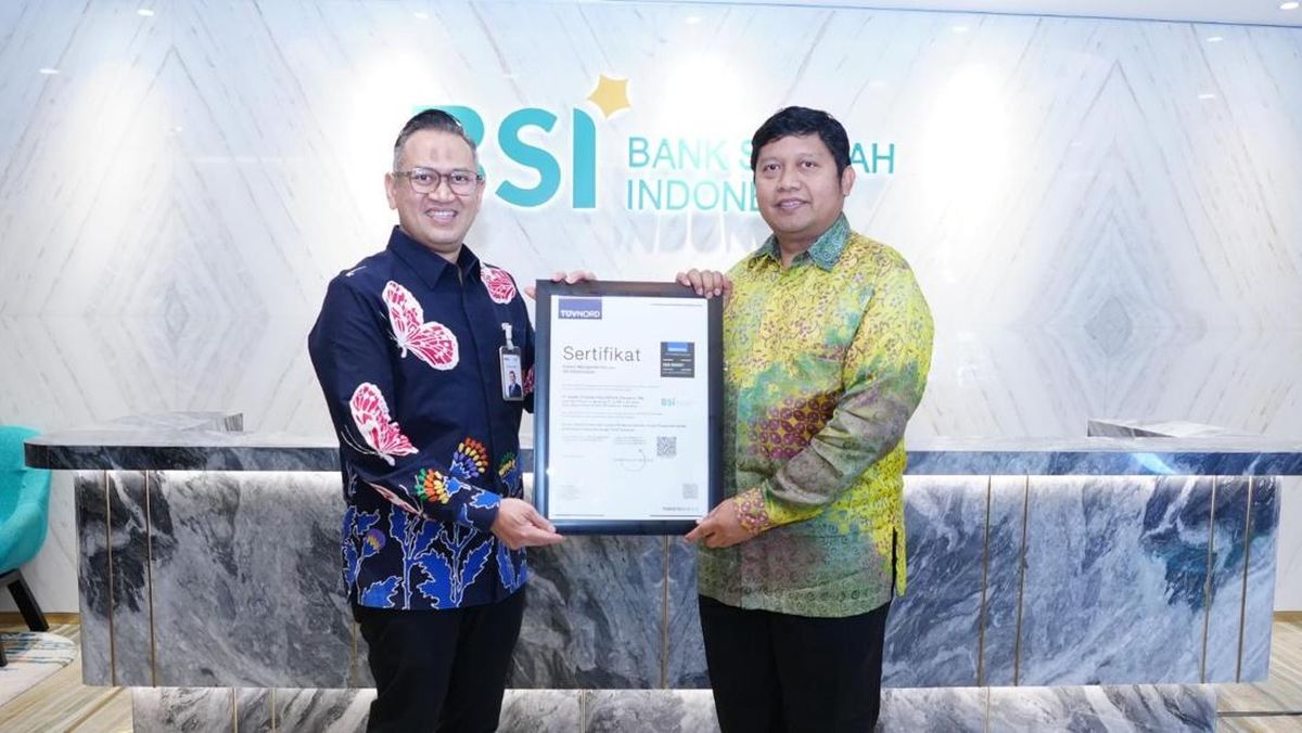 BSI, Perusahaan dan Bank Pertama di RI Peraih Sertifikasi ISO 56001:2024