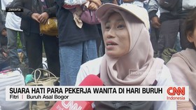 VIDEO: Curhat Buruh Perempuan di Hari Buruh, Ini Isi Hatinya