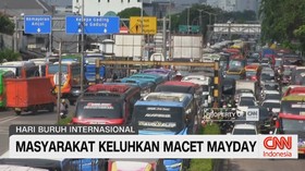 VIDEO: Masyarakat Keluhkan Macet Mayday, Buruh Dapat Sembako